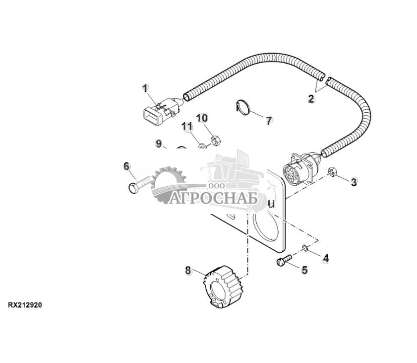 Разъем системы обратной связи с агрегатом, 9-контактный - ST799289 734.jpg